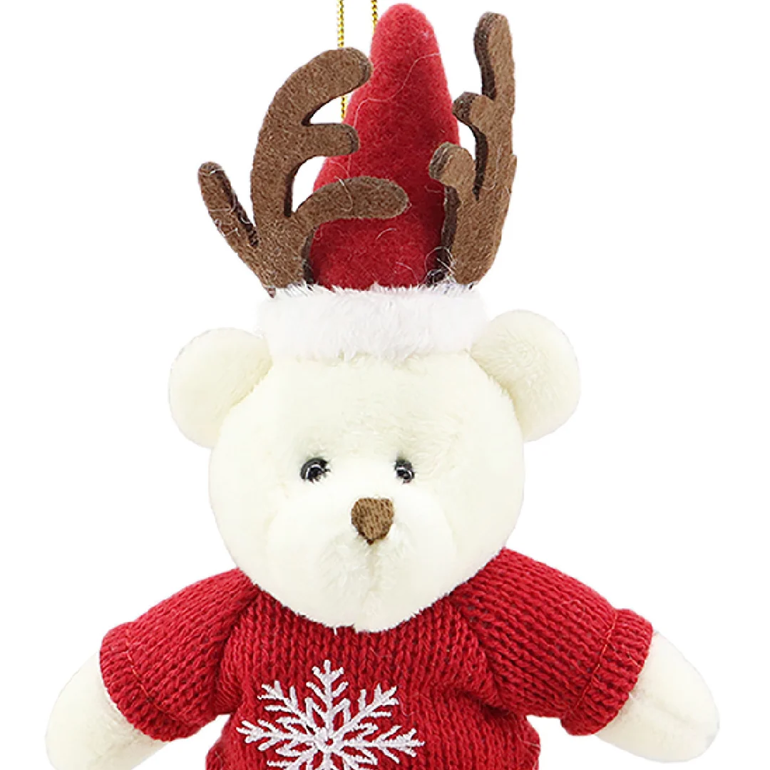 ADORNO NAVIDEÑO PARA ÁRBOL RIPLEY HOME OSITO POLAR 11 CM - 2