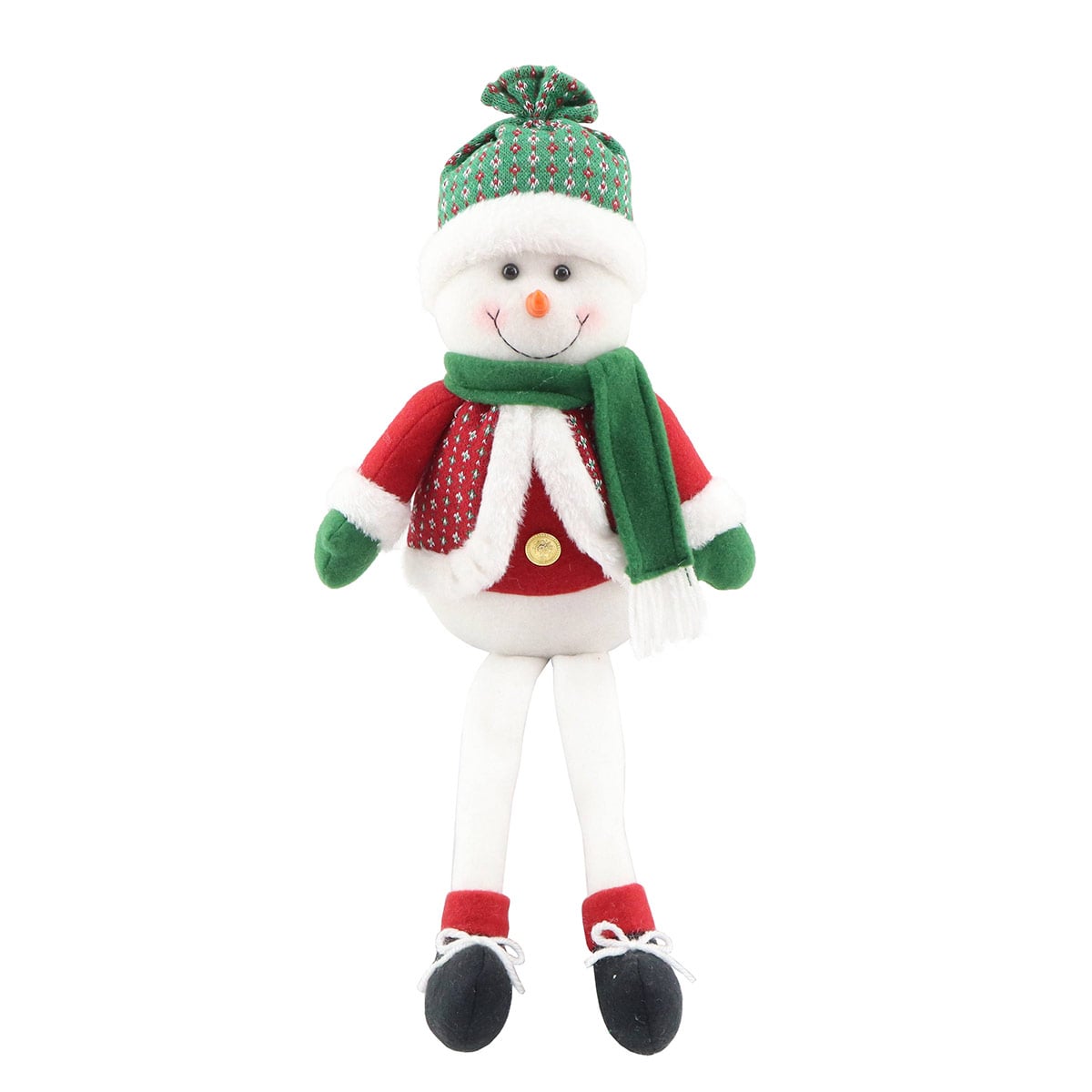 MUÑECO NAVIDEÑO RIPLEY HOME COLGANTE SNOWMAN 53 CM - 1