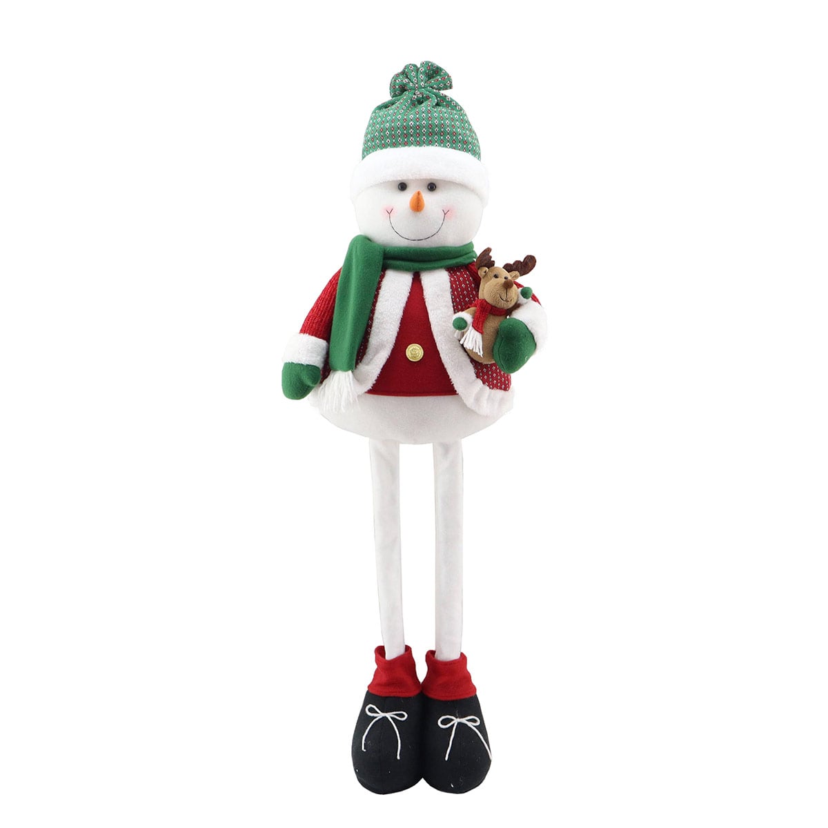 MUÑECO NAVIDEÑO RIPLEY HOME SNOWMAN EXTENDIDO 107 CM - 1