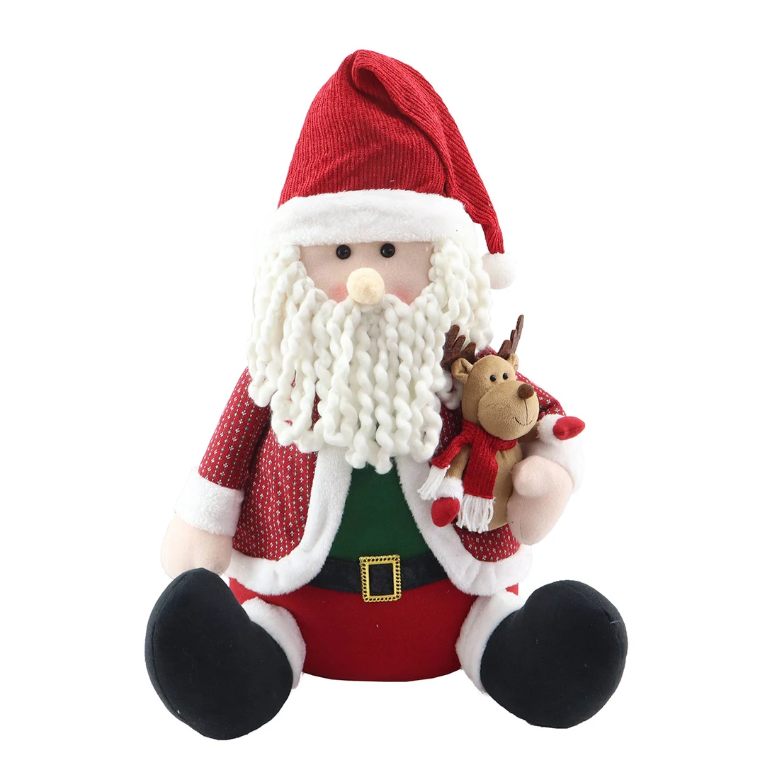 MUÑECO NAVIDEÑO RIPLEY HOME SANTA SENTADO 70 CM - 1