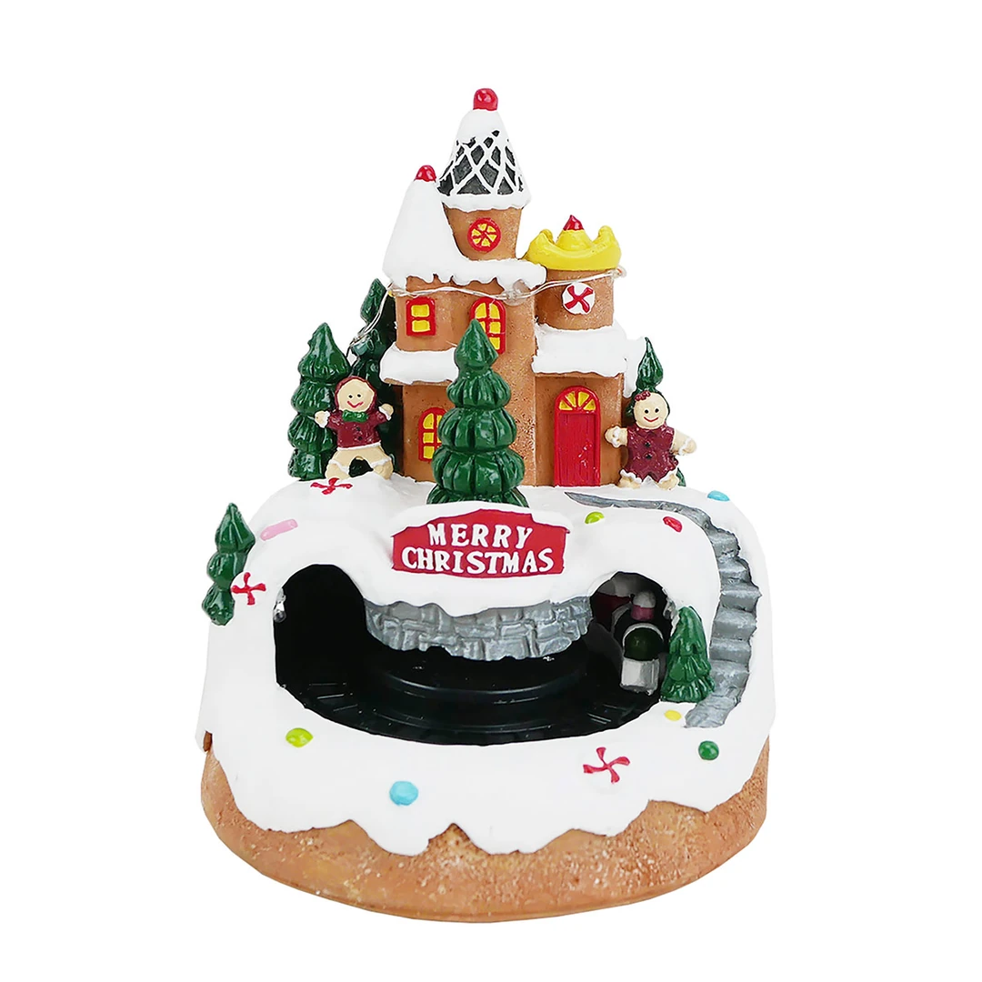 VILLA NAVIDEÑA RIPLEY HOME CASTILLO GALLETA 16.5 CM - 1