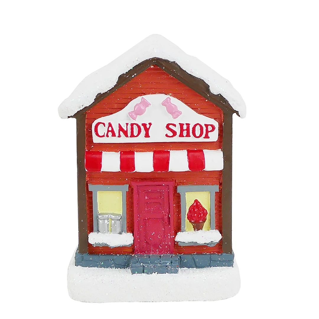 VILLA NAVIDEÑA RIPLEY HOME CANDY SHOP 8 CM - 1