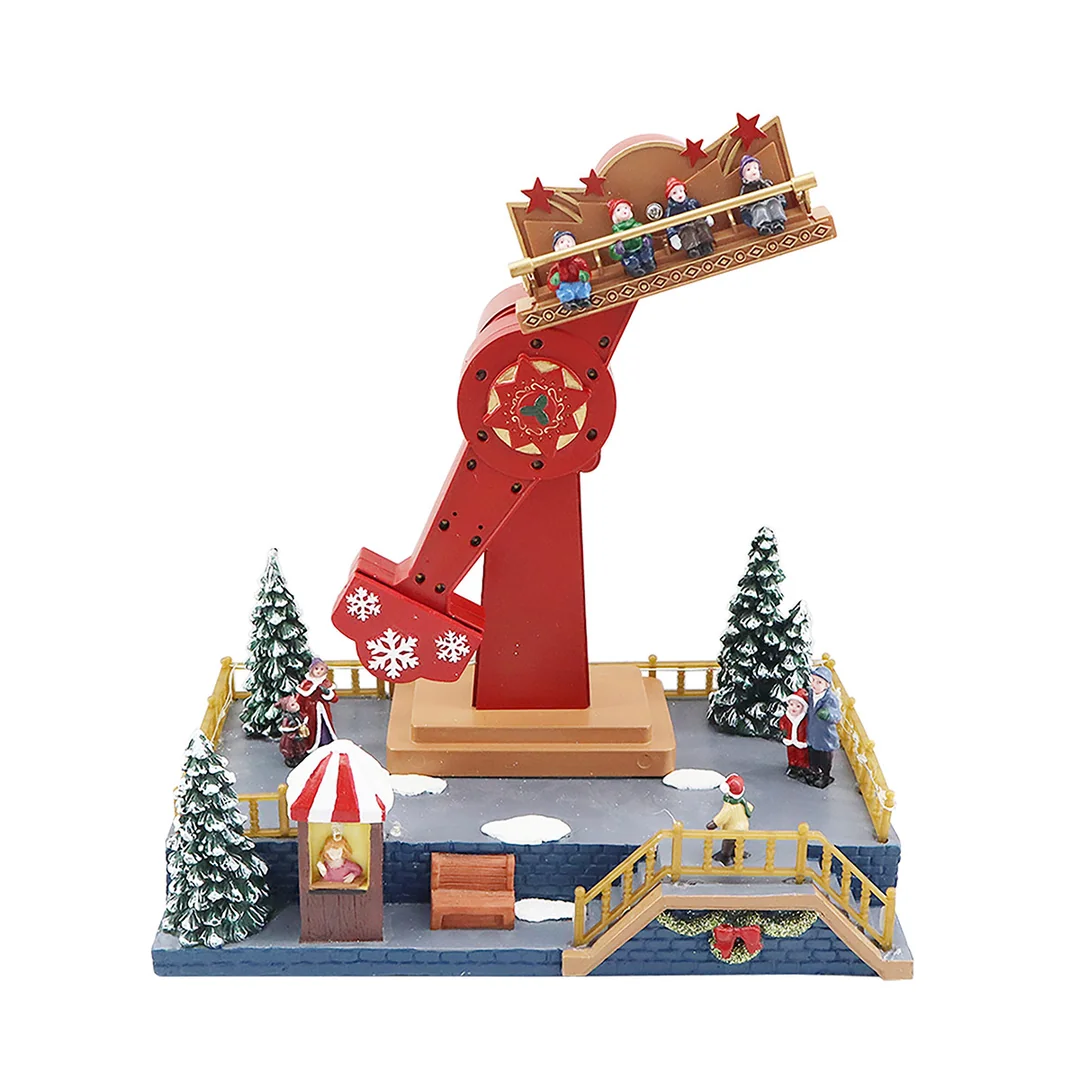 VILLA NAVIDEÑA RIPLEY HOME JUEGO 31.5 CM - 1