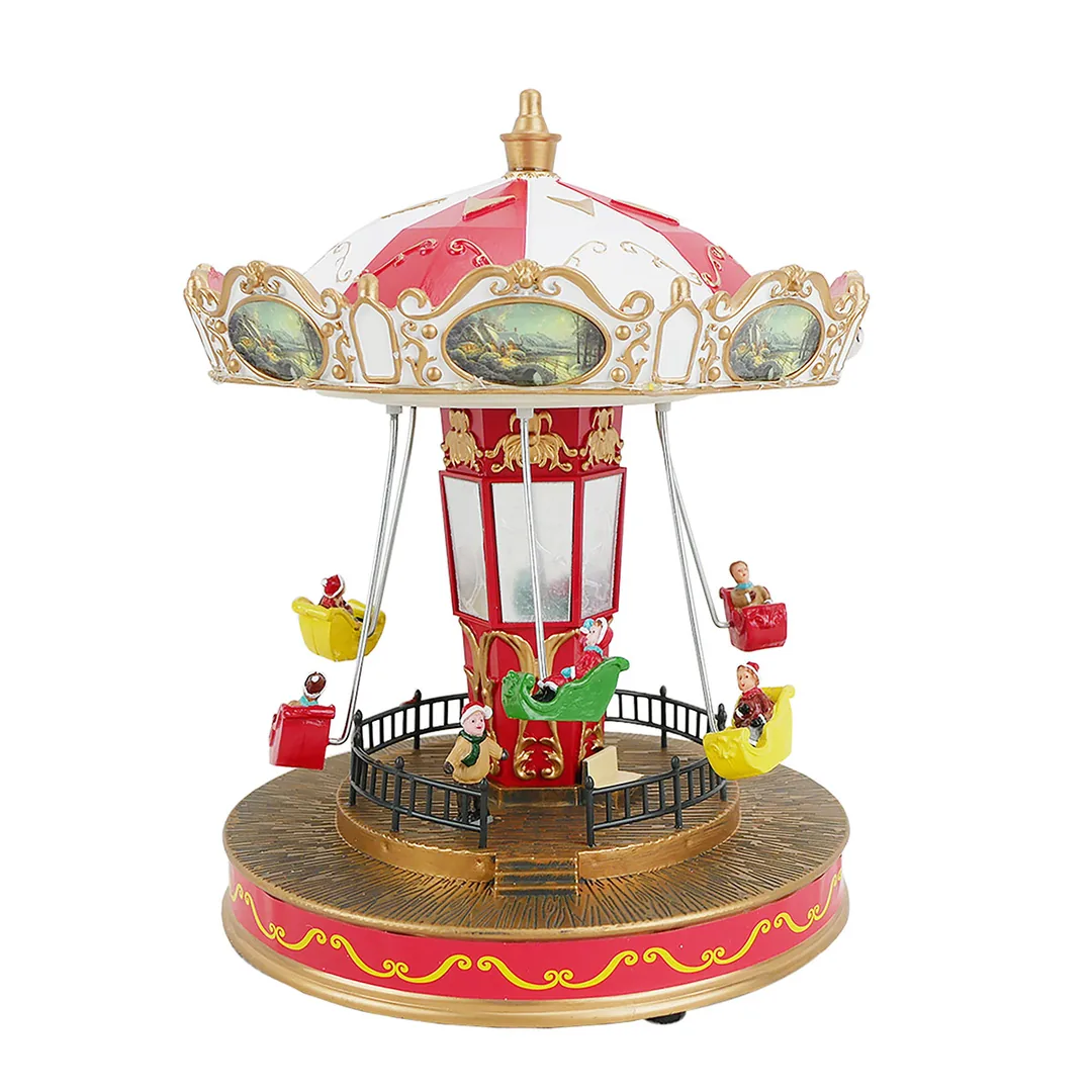 VILLA NAVIDEÑA RIPLEY HOME CARRUSEL 25.5 CM - 1