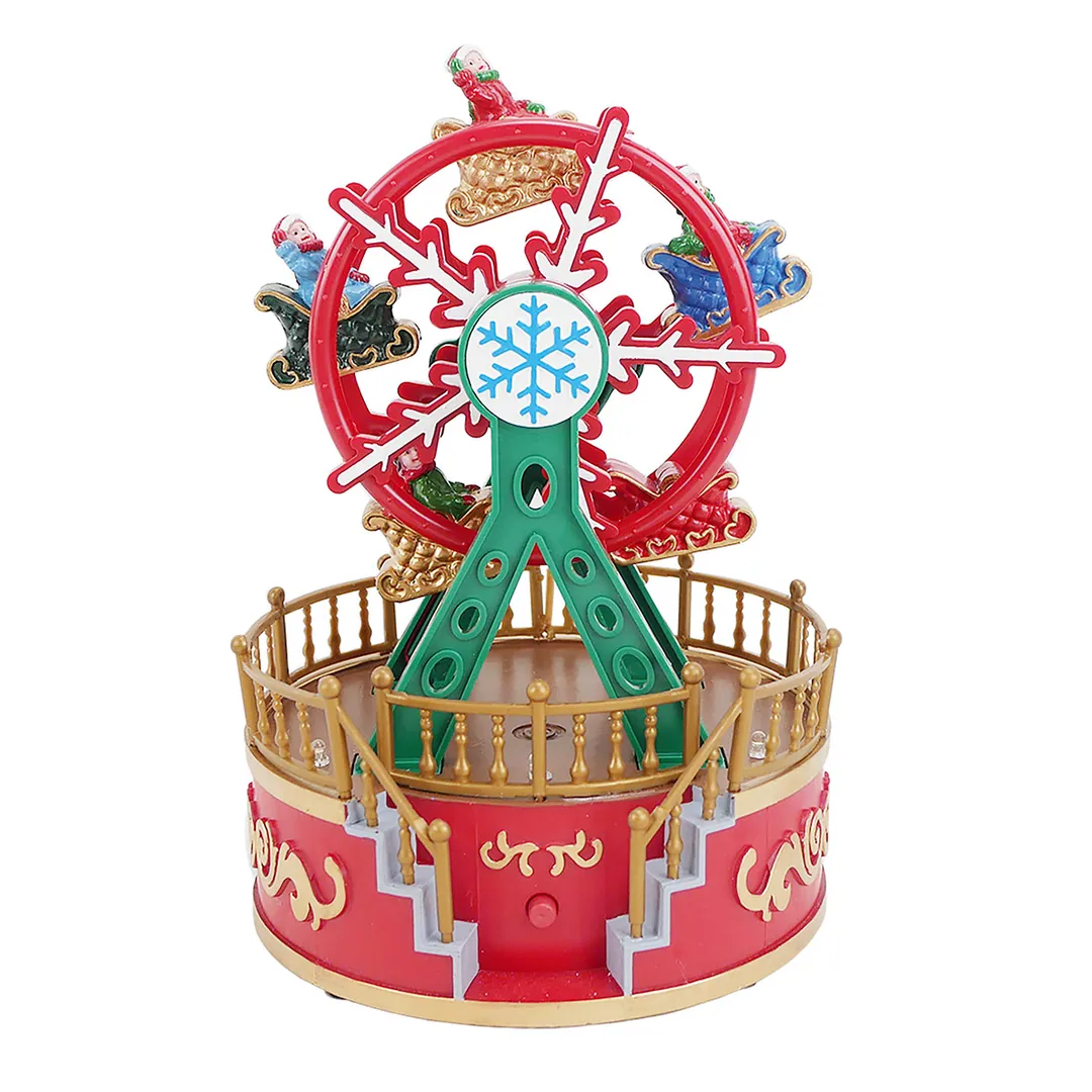 VILLA NAVIDEÑA RIPLEY HOME RUEDA 18.5 CM - 1