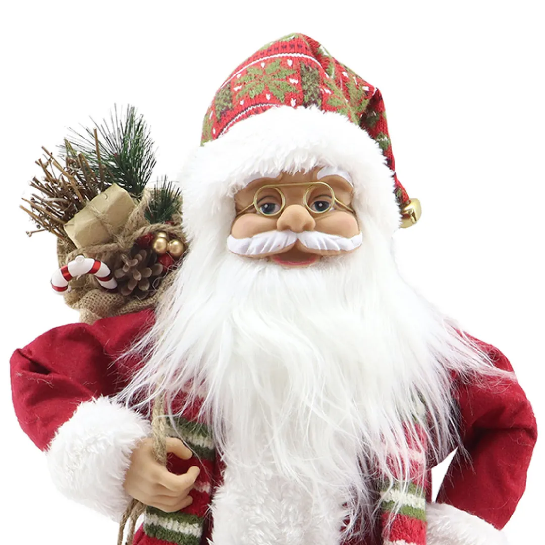 ADORNO NAVIDEÑO RIPLEY HOME SANTA REGALOS 60 CM - 2