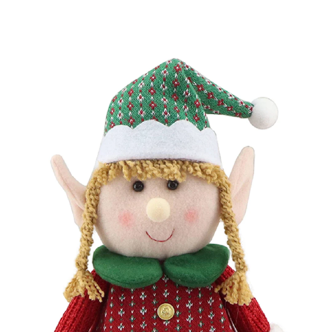 MUÑECO NAVIDEÑO RIPLEY HOME DUENDE PARADO NIÑA 50 CM - 2