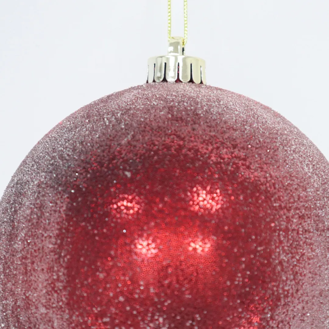 ADORNO NAVIDEÑO PARA ÁRBOL RIPLEY HOME ESFERA FROSTED 15 CM - 2