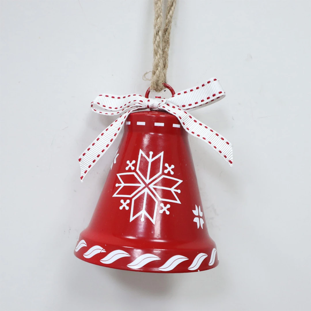 ADORNO NAVIDEÑO PARA ÁRBOL RIPLEY HOME CAMPANA COPOS 11 CM - 1