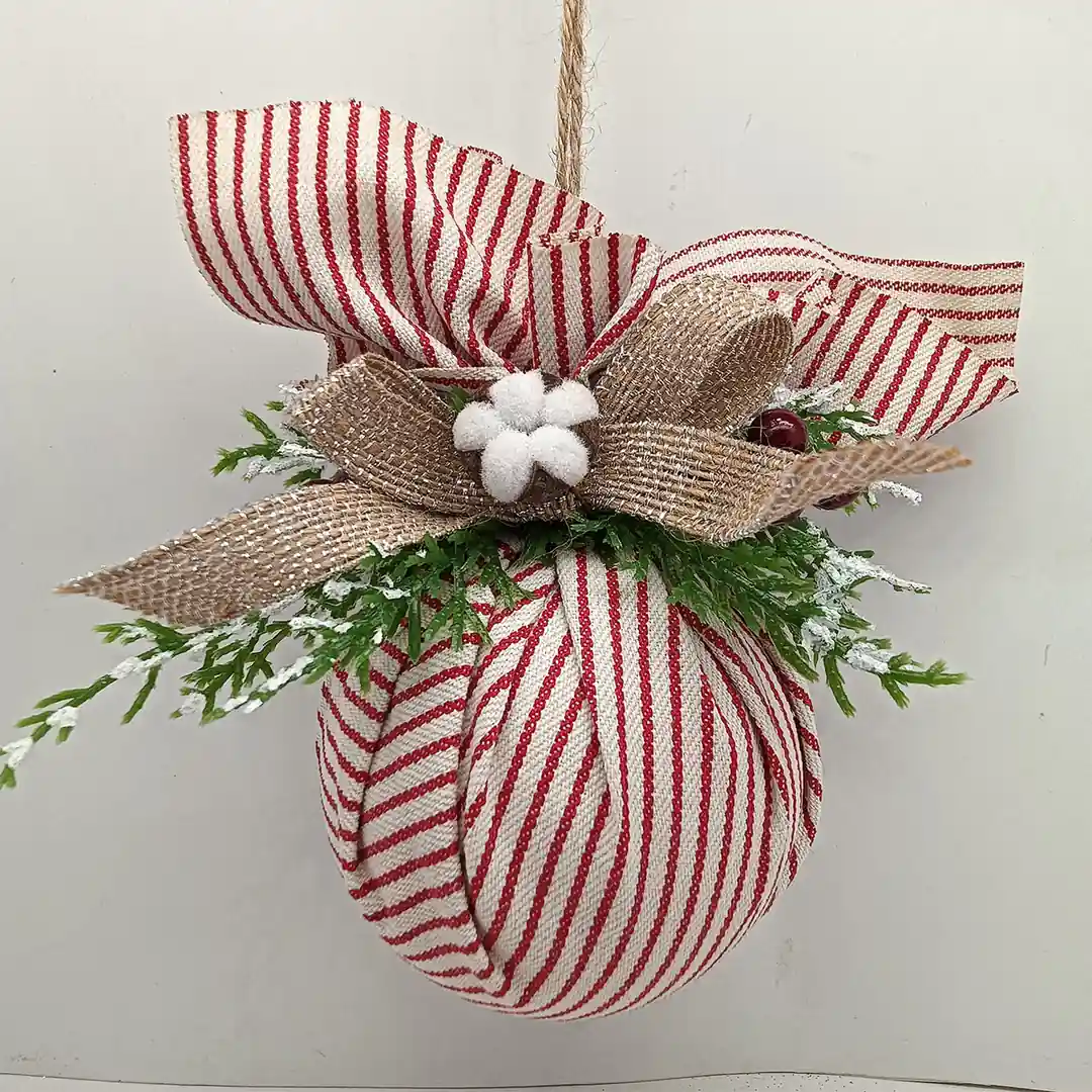 ADORNO NAVIDEÑO PARA ÁRBOL RIPLEY HOME ESFERA SACO 13 CM - 2