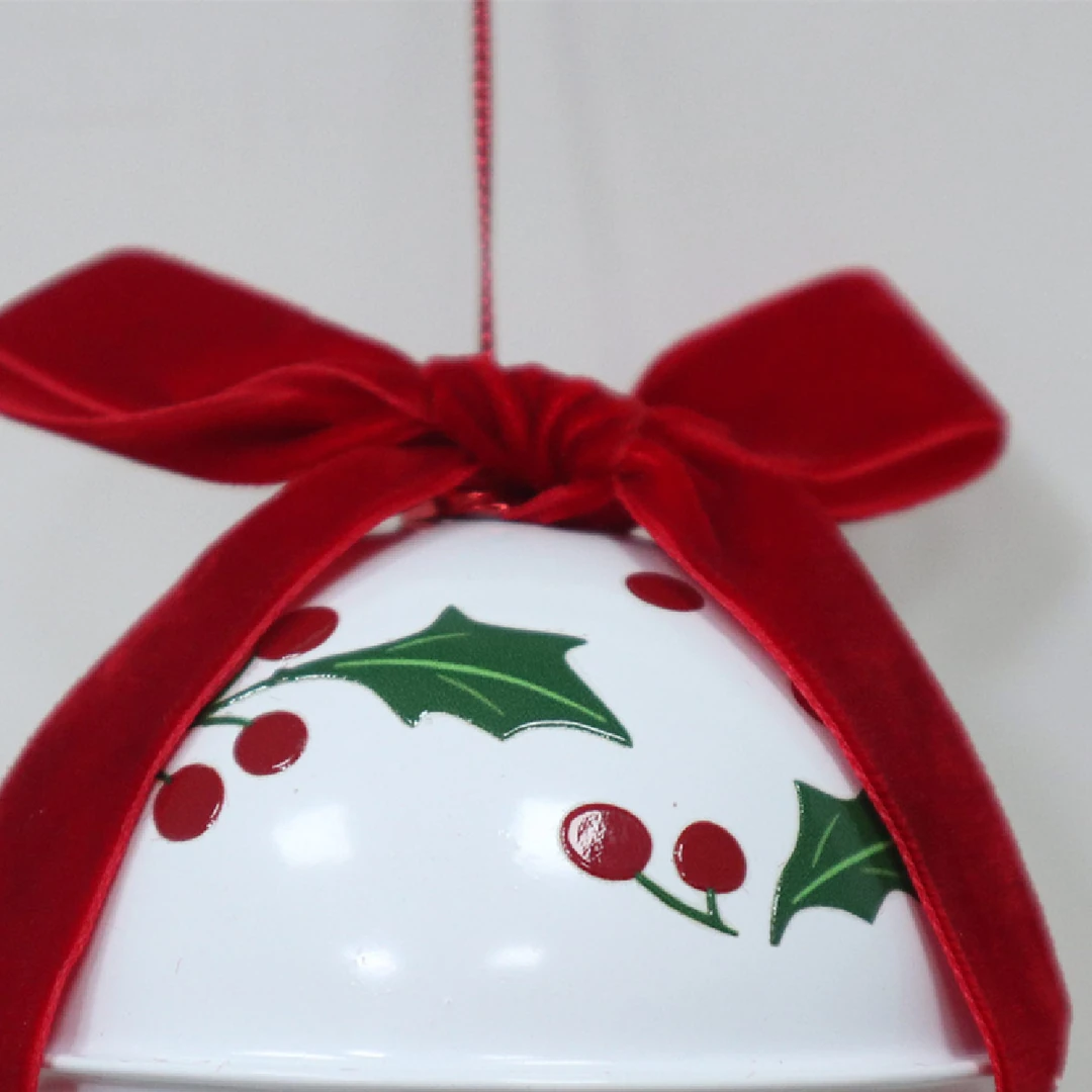 ADORNO NAVIDEÑO PARA ÁRBOL RIPLEY HOME CASCABEL 9 CM - 2