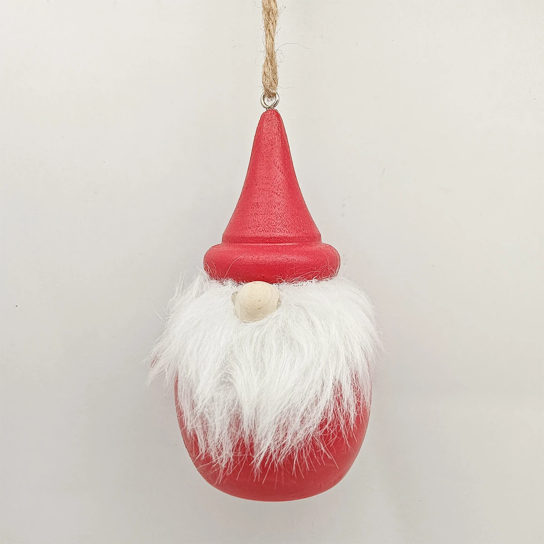 ADORNO NAVIDEÑO PARA ÁRBOL RIPLEY HOME SANTA 12 CM - 1
