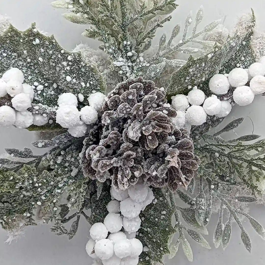 ADORNO NAVIDEÑO PARA ÁRBOL RIPLEY HOME COPO RAMAS 15 CM - 2