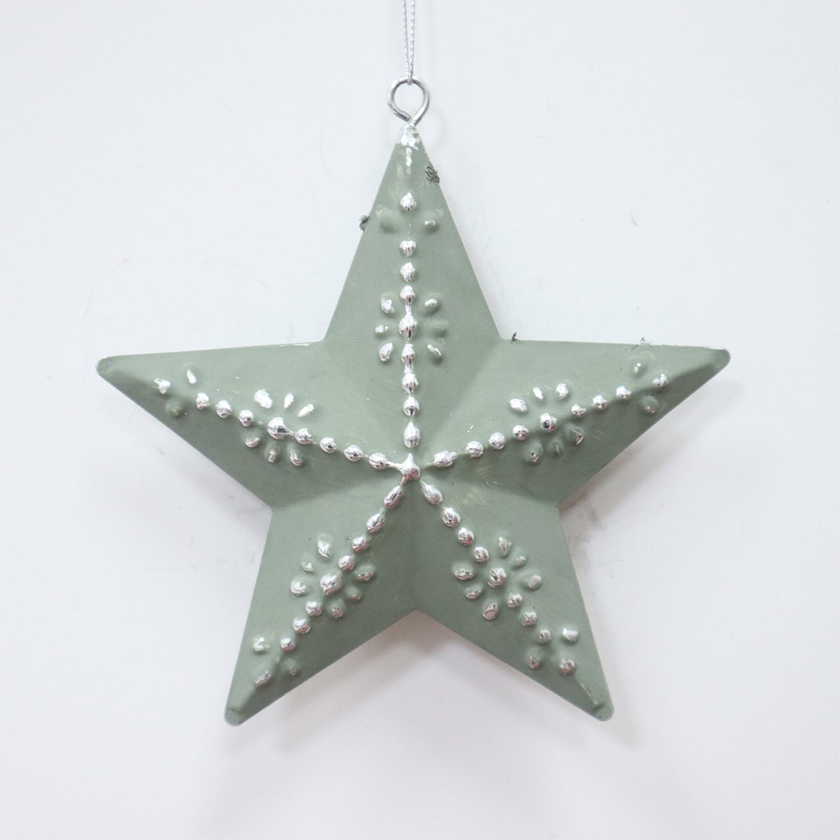 ADORNO NAVIDEÑO PARA ÁRBOL RIPLEY HOME ESTRELLA METAL 14 CM - 1