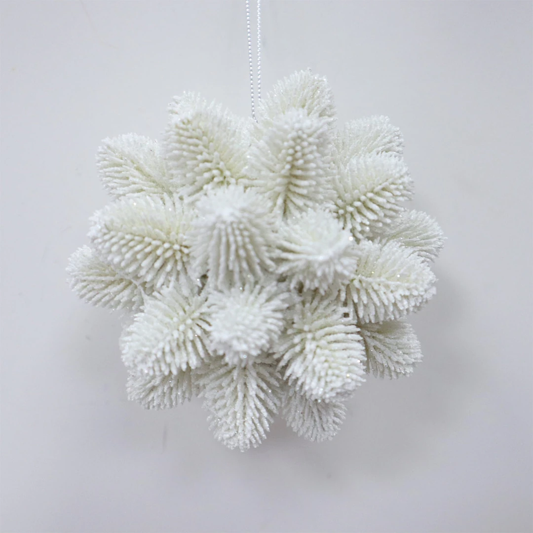 ADORNO NAVIDEÑO PARA ÁRBOL RIPLEY HOME PIÑON 3D 11 CM - 1