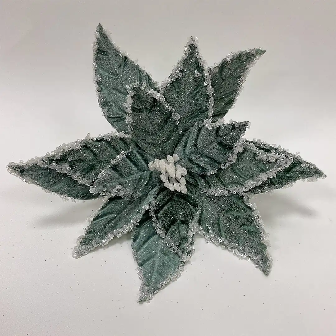 FLOR NAVIDEÑA RIPLEY HOME FROST 85 CM - 1