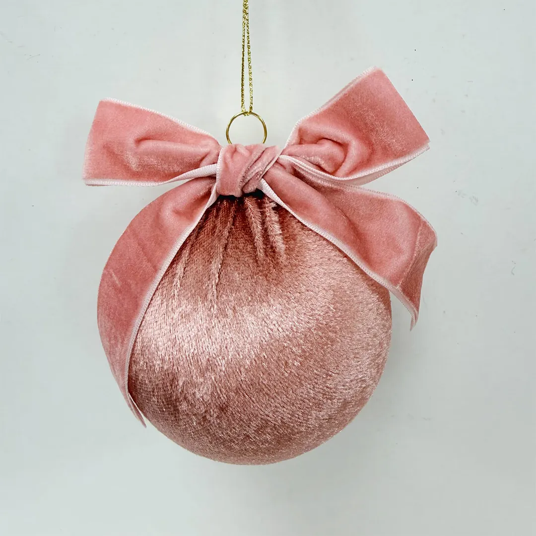 ADORNO NAVIDEÑO PARA ÁRBOL RIPLEY HOME ESFERA LAZO 9 CM - 1