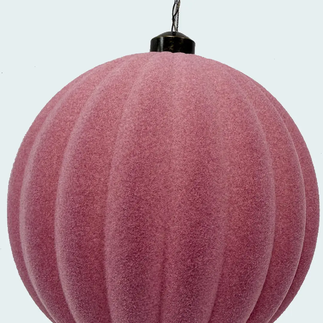 ADORNO NAVIDEÑO PARA ÁRBOL RIPLEY HOME ESFERA ACANALADA 15 CM - 2