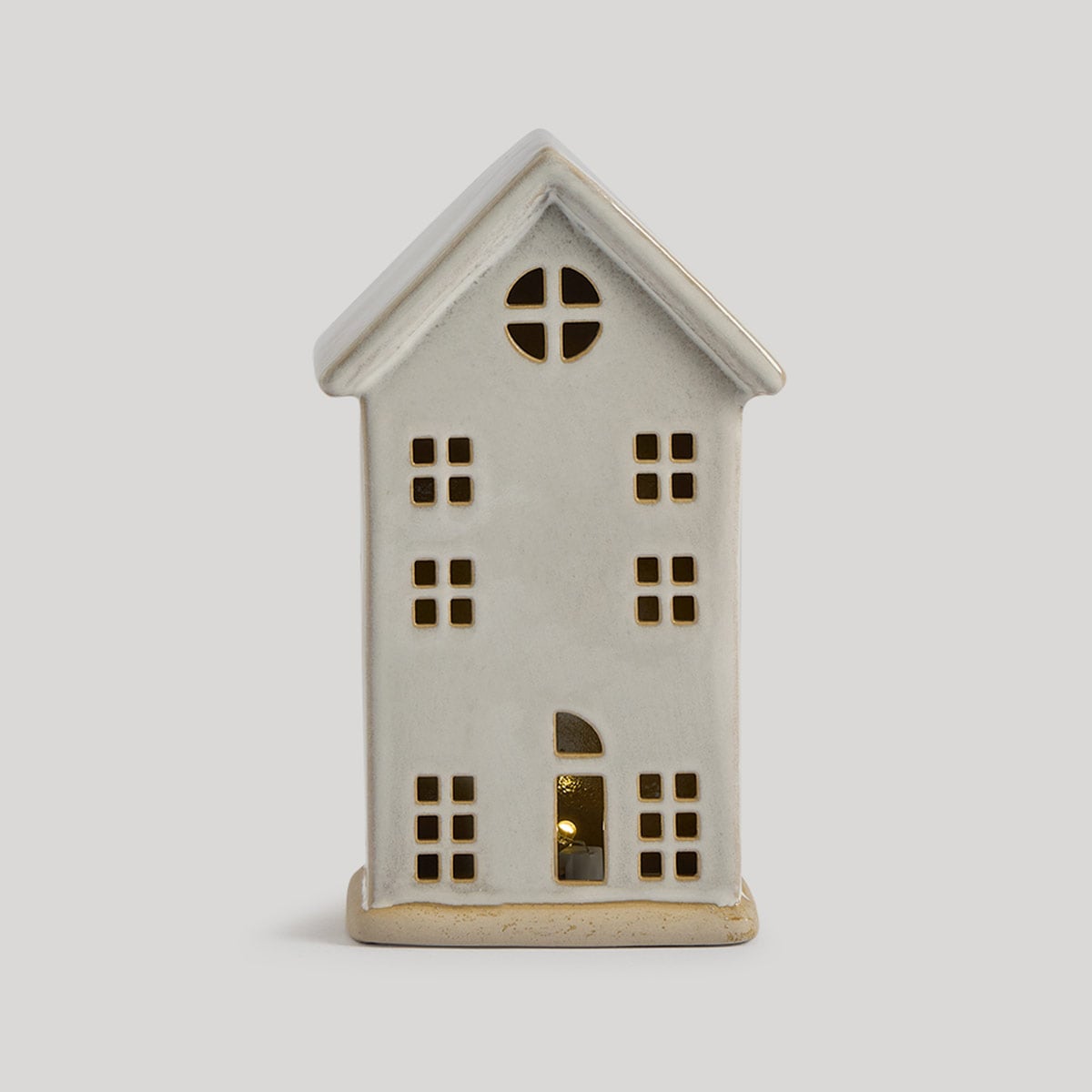 ADORNO NAVIDEÑO MAISON LINETT CASITA WASH 18.4 CM - 2