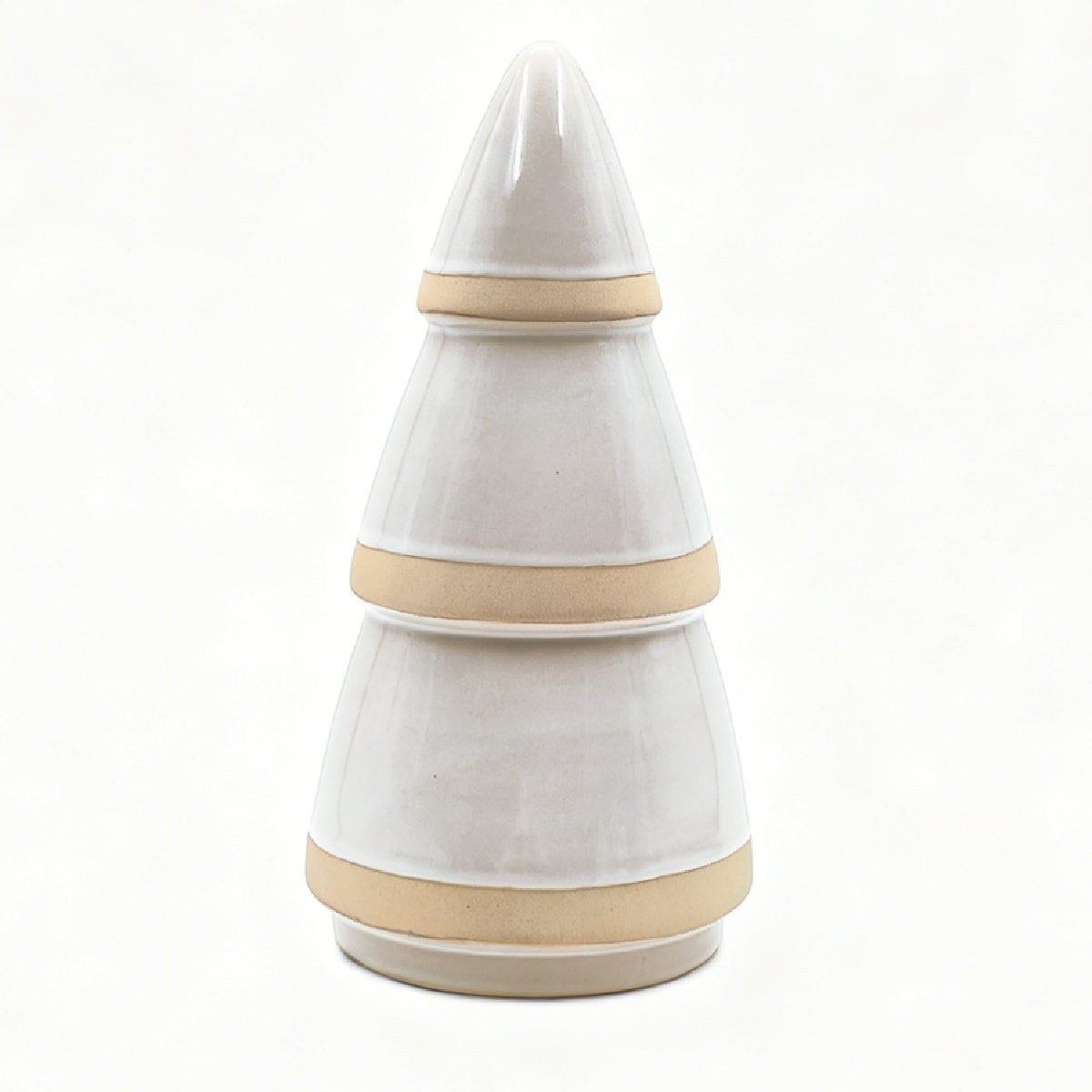 ADORNO NAVIDEÑO MAISON LINETT PINO CERÁMICA 25.8 CM - 1