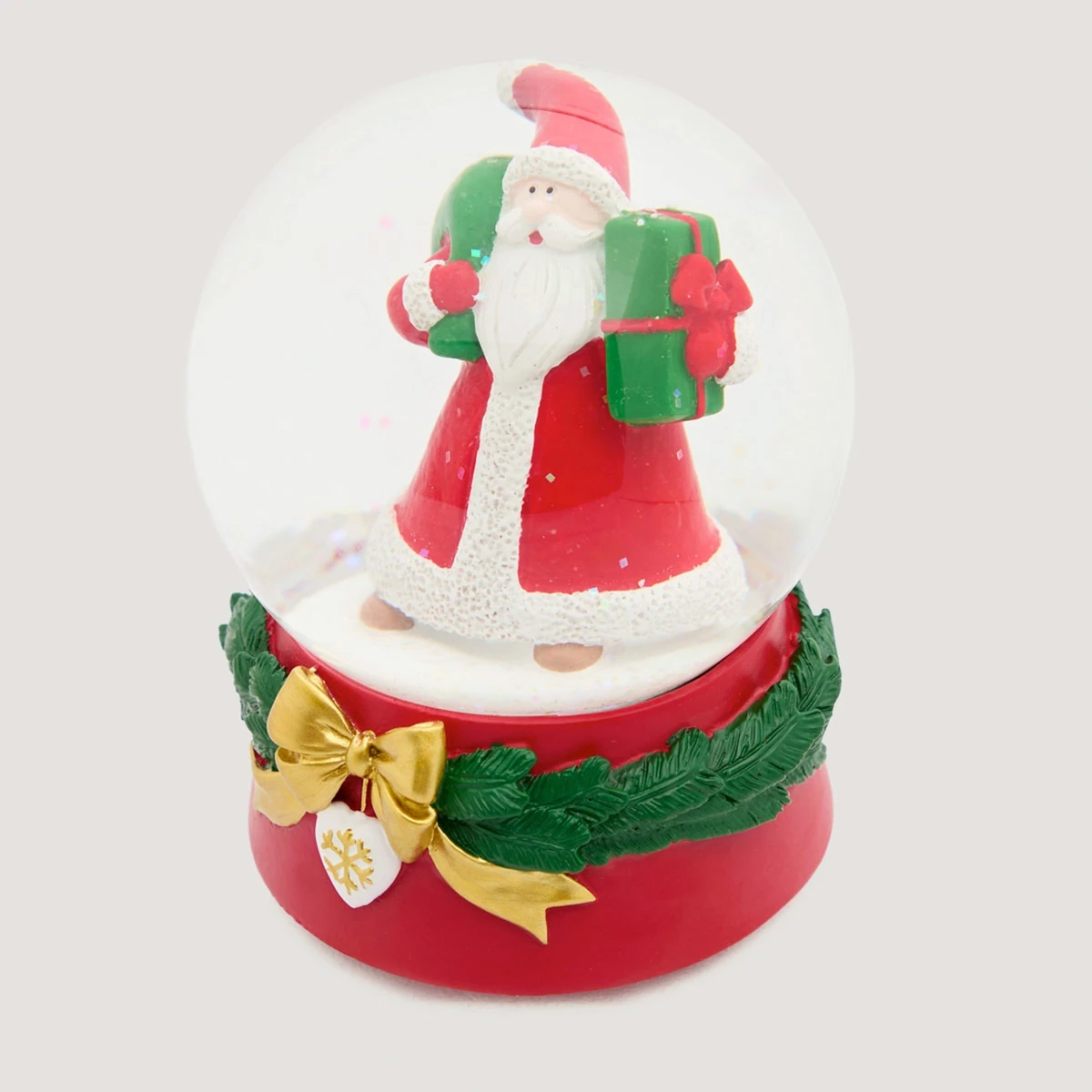 GLOBO DE AGUA RIPLEY HOME SANTA REGALO 13.3 CM - 2