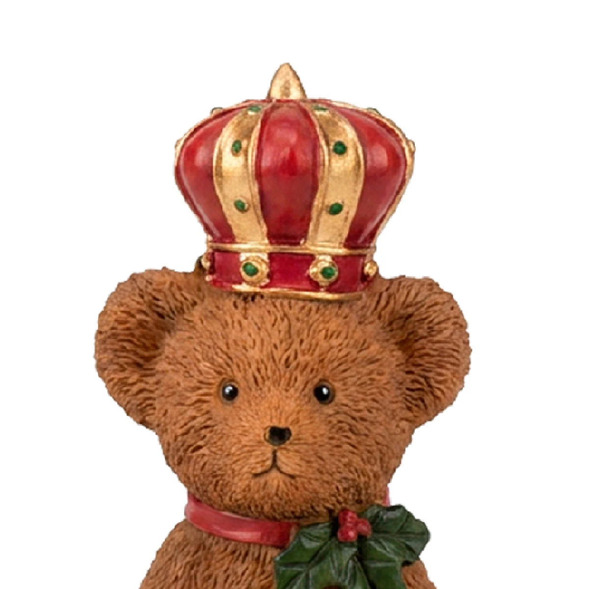 ADORNO NAVIDEÑO RIPLEY HOME OSO SENTADO TAMBOR 26 CM - 2