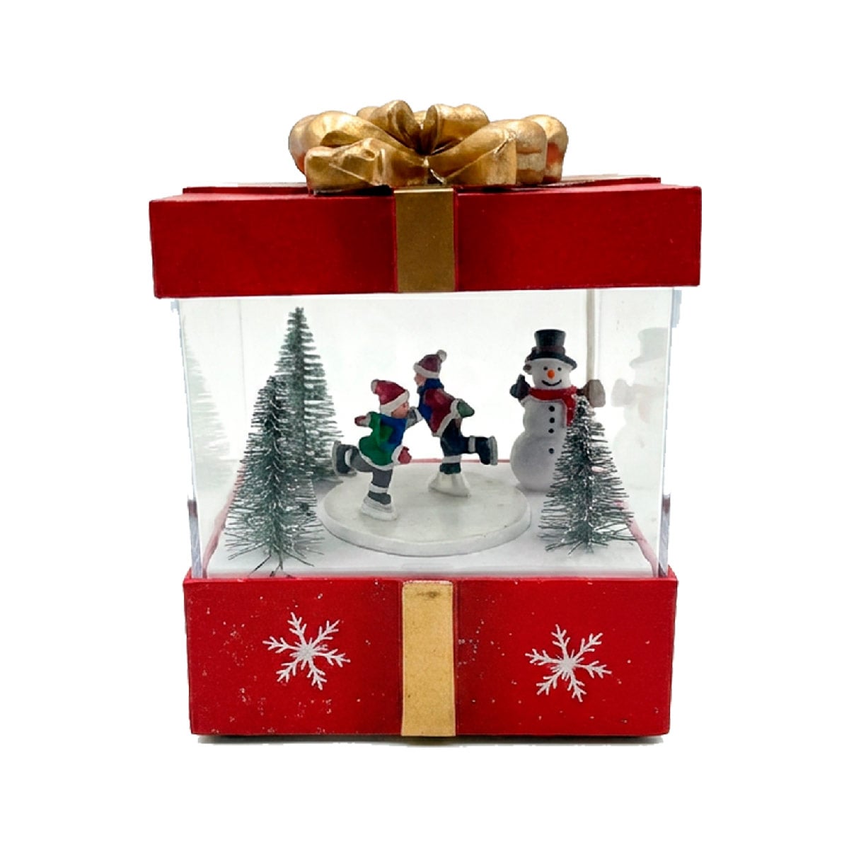 VILLA NAVIDEÑA RIPLEY HOME CAJA DE REGALO 14.5 CM - 1