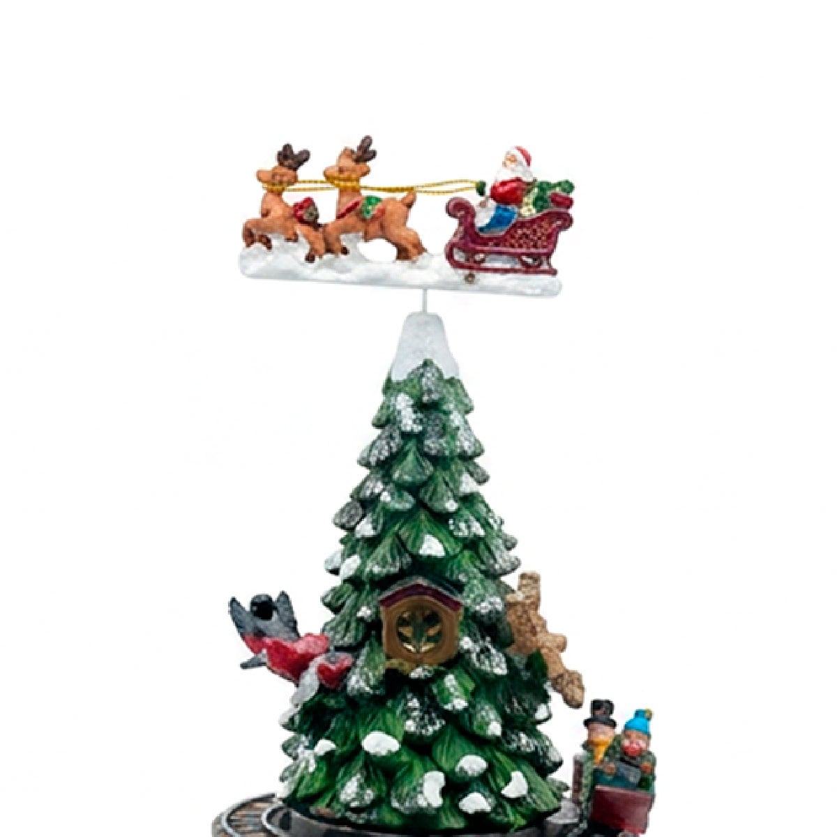 VILLA NAVIDEÑA RIPLEY HOME ÁRBOL CON TREN 37 CM - 2