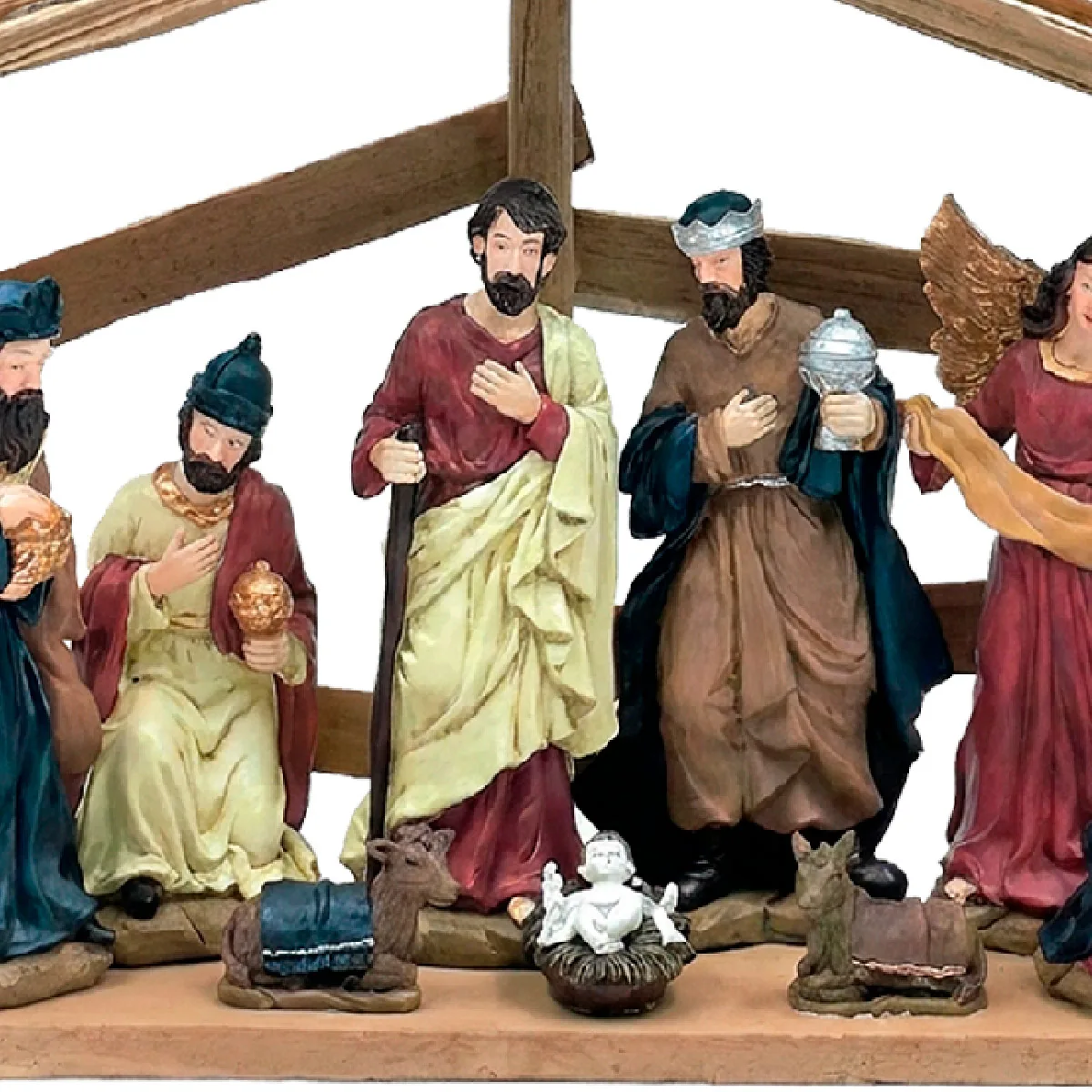PESEBRE RIPLEY HOME CABAÑA TRADICIONAL 25 CM - 2