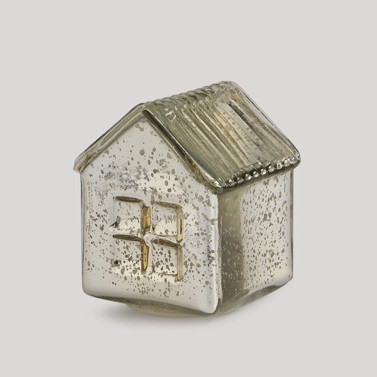 ADORNO NAVIDEÑO RIPLEY HOME CASA VIDRIO 12 CM - 3