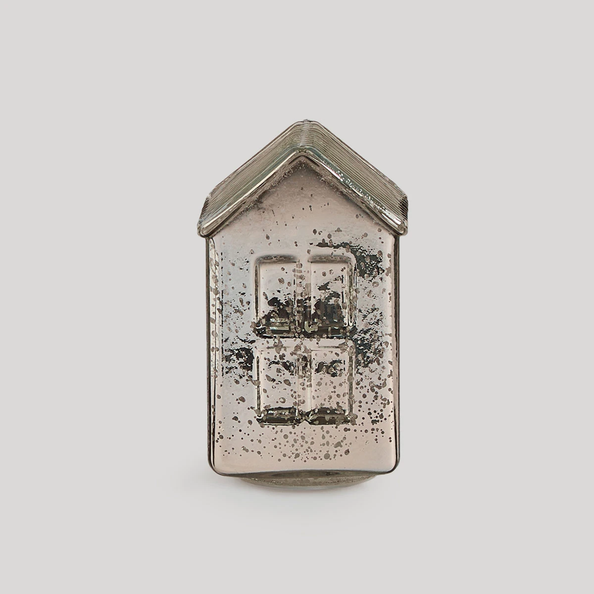 ADORNO NAVIDEÑO RIPLEY HOME CASA VIDRIO 15 CM - 2