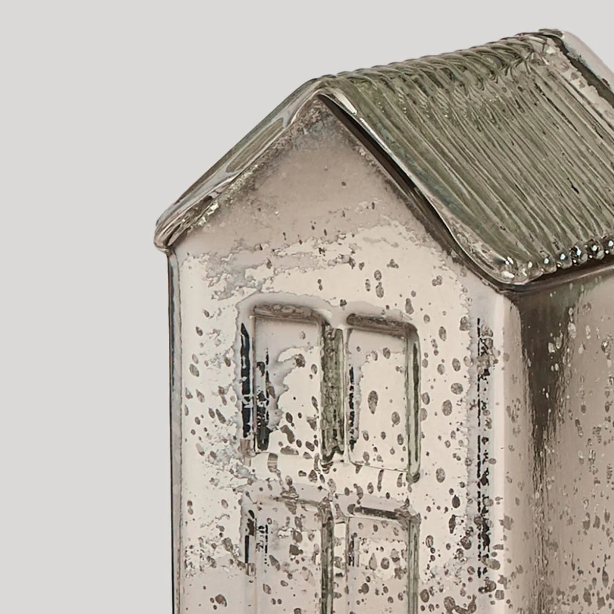 ADORNO NAVIDEÑO RIPLEY HOME CASA VIDRIO 15 CM - 3