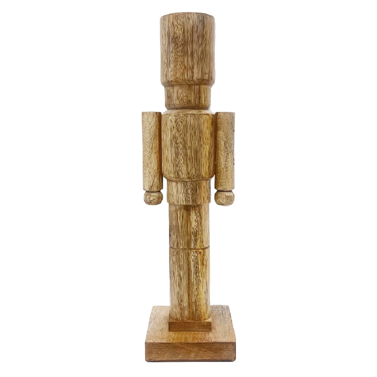 ADORNO NAVIDEÑO MAISON LINETT SOLDADO MADERA 38 CM - 1