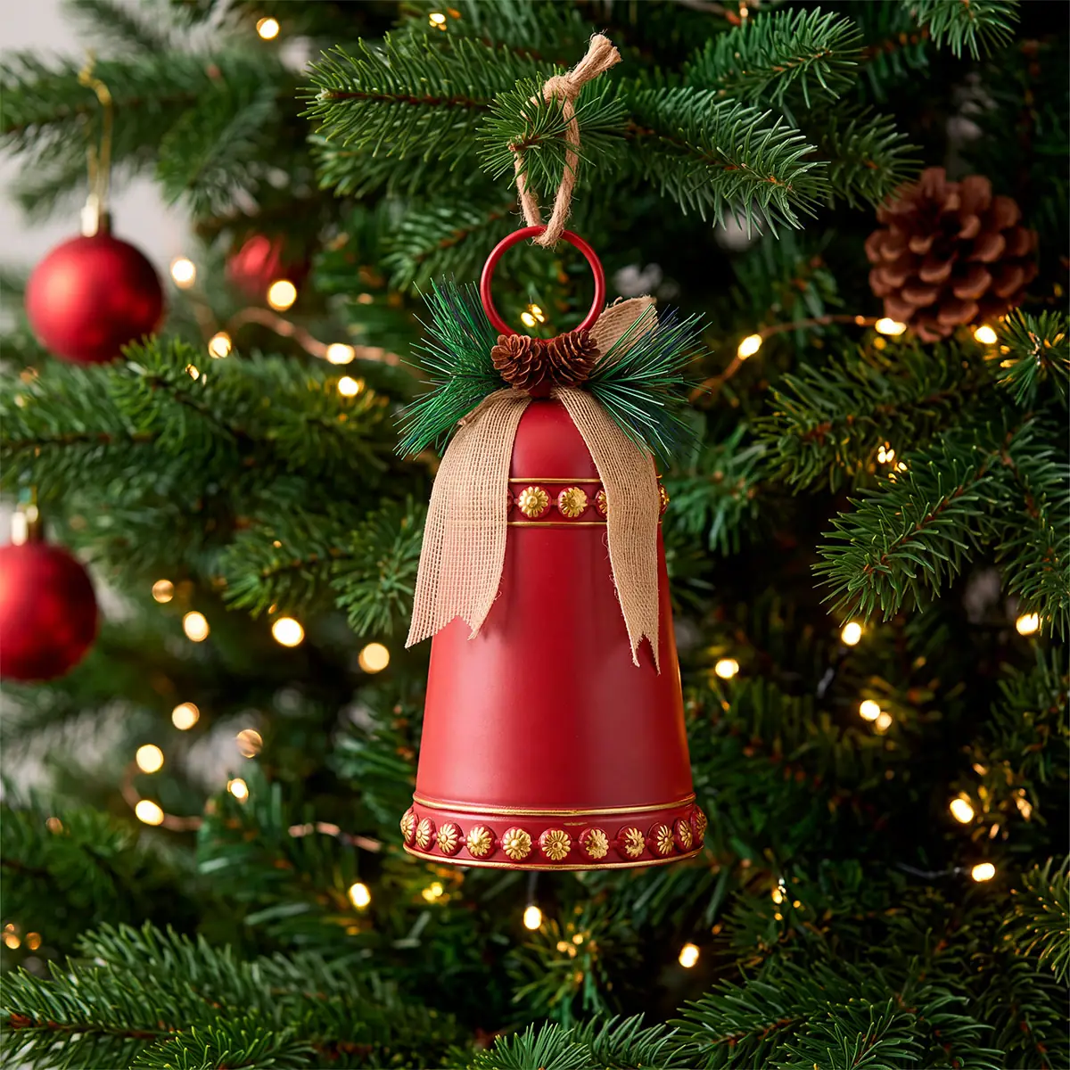 ADORNO NAVIDEÑO RIPLEY HOME CAMPANA 30.5 CM - 1