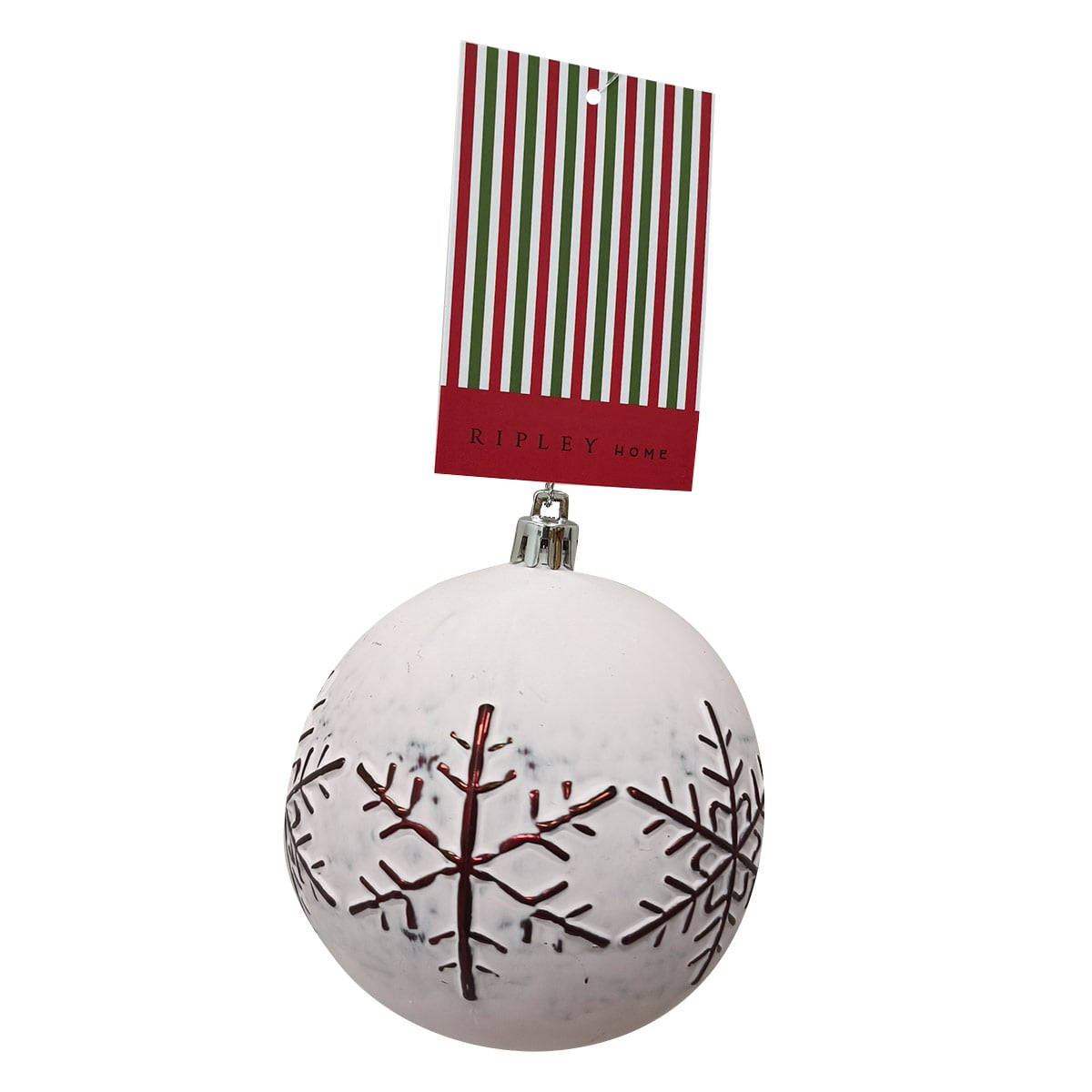 ADORNO NAVIDEÑO PARA ÁRBOL RIPLEY HOME ESFERA COPOS 9 CM - 1