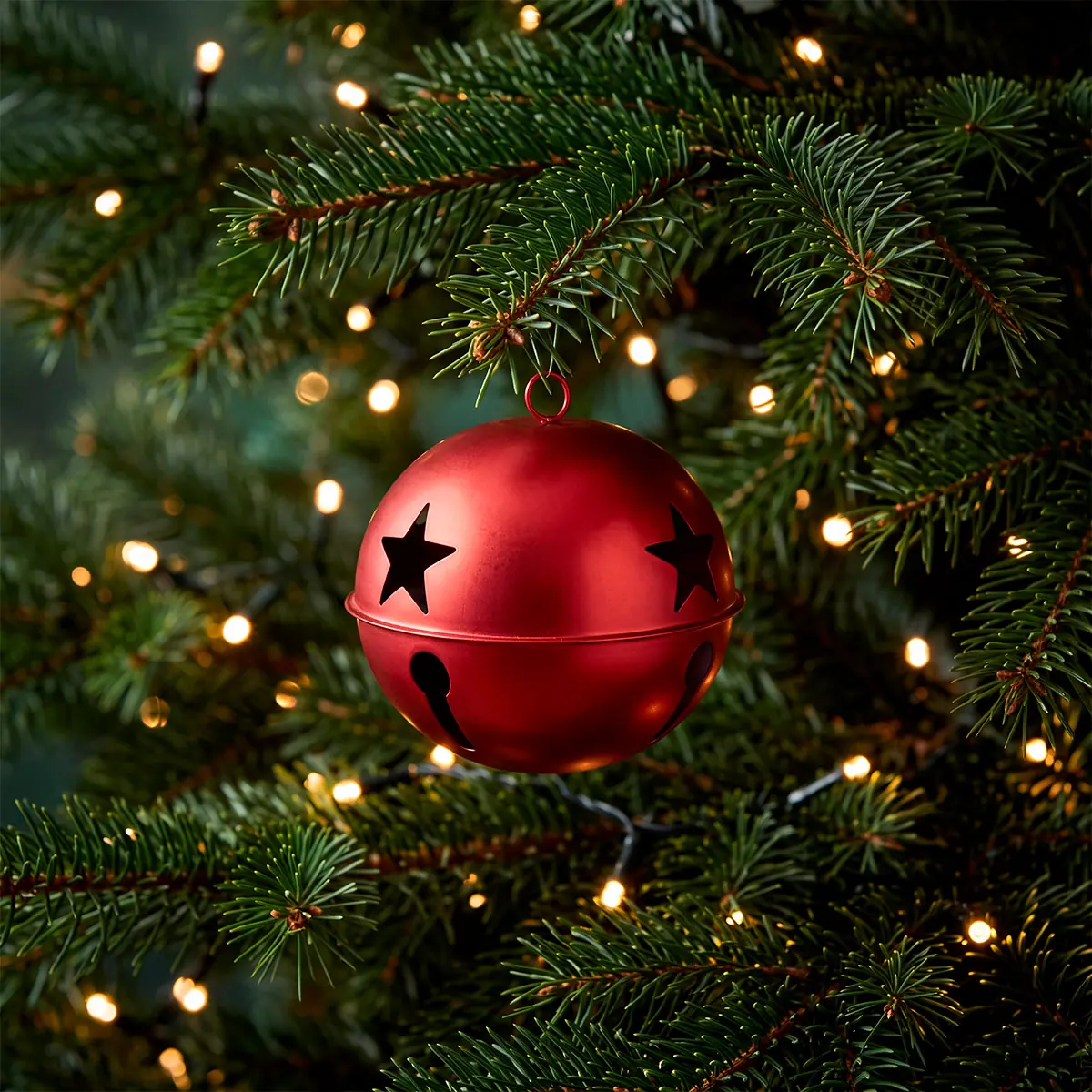 ADORNO NAVIDEÑO PARA ÁRBOL RIPLEY HOME CASCABEL 30 CM - 1