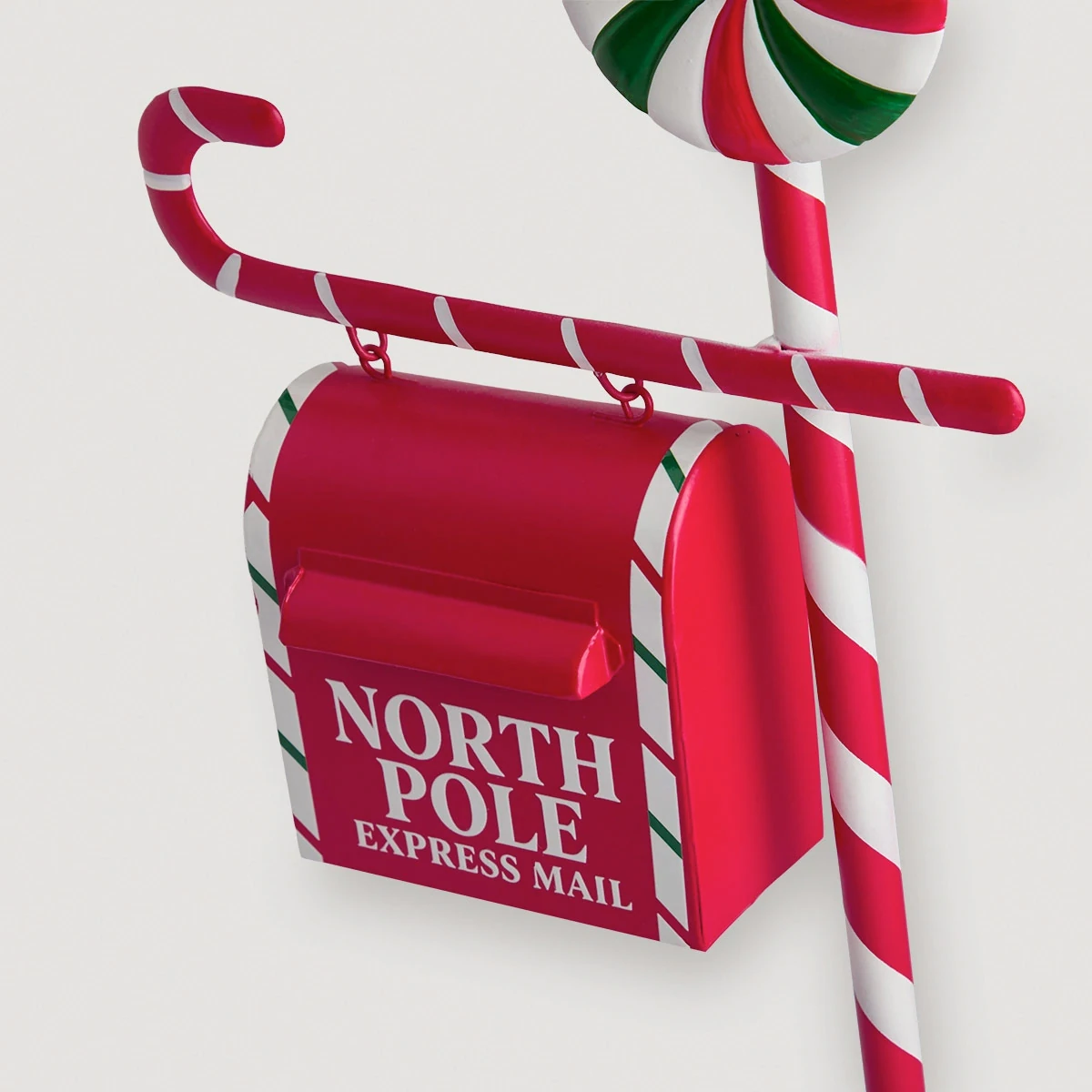 ADORNO NAVIDEÑO RIPLEY HOME BUZON NORTH POLE 50.5 CM - 2