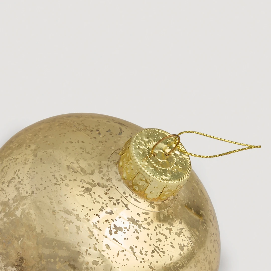 ADORNO NAVIDEÑO PARA ÁRBOL RIPLEY HOME CEBOLLA 10 CM - 2