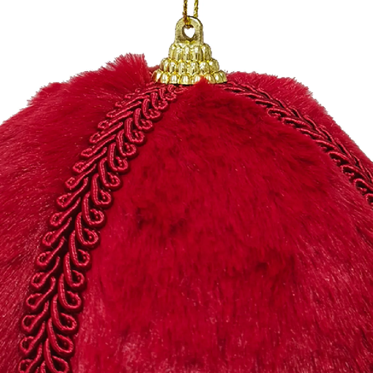 ADORNO NAVIDEÑO PARA ÁRBOL RIPLEY HOME ESFERA PELUDA 11 CM - 2