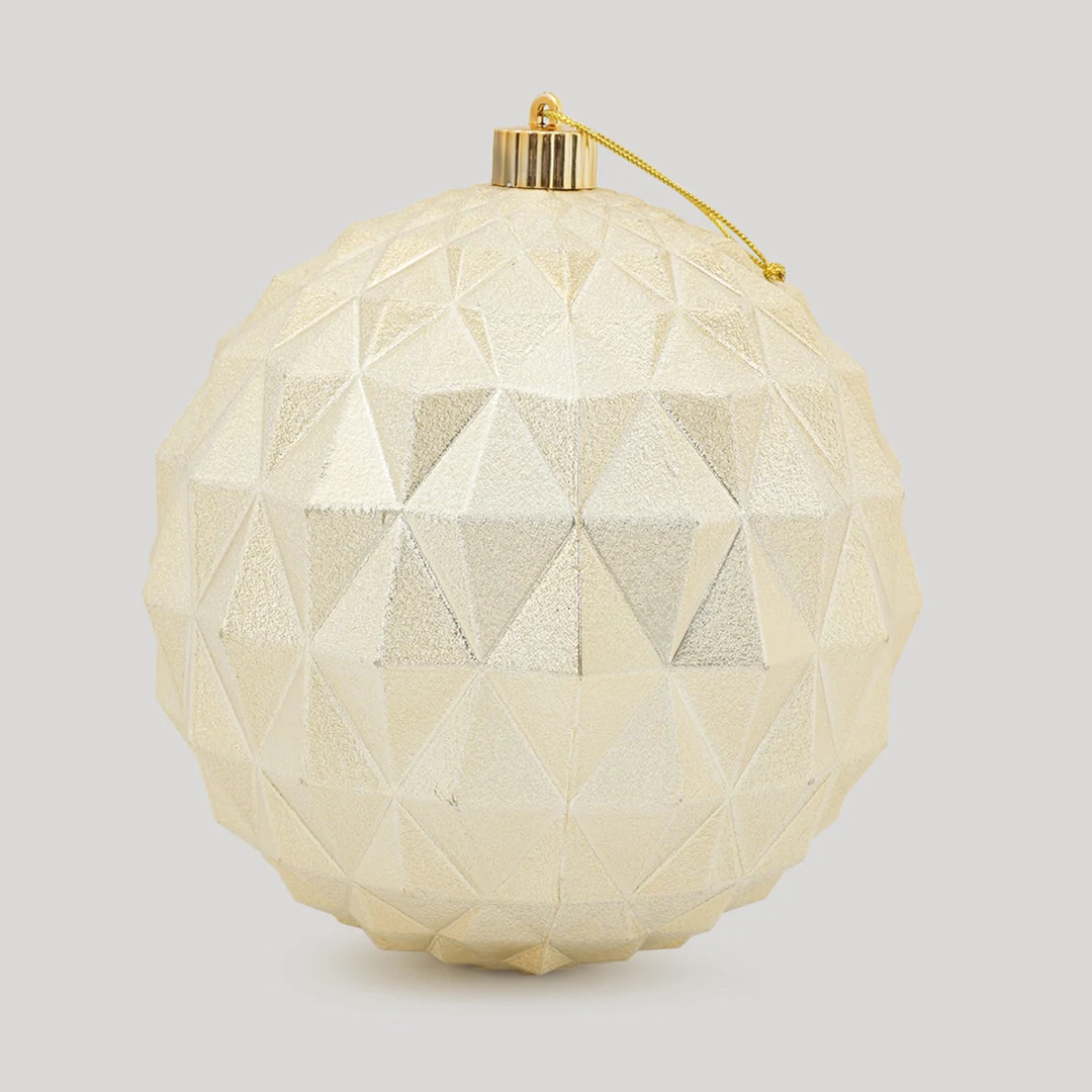 ADORNO NAVIDEÑO PARA ÁRBOL RIPLEY HOME ESFERA GEO 20 CM - 1