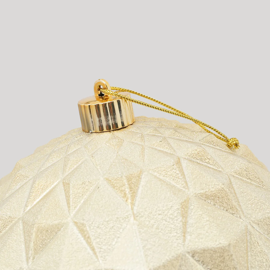 ADORNO NAVIDEÑO PARA ÁRBOL RIPLEY HOME ESFERA GEO 20 CM - 2