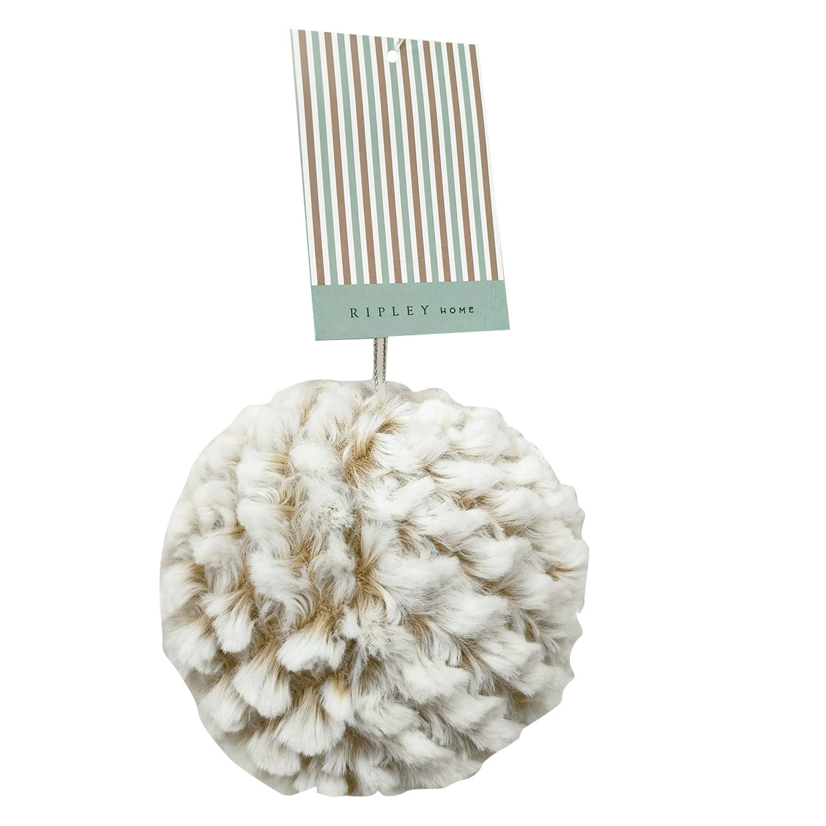 ADORNO NAVIDEÑO PARA ÁRBOL RIPLEY HOME ESFERA PELUDA 11 CM - 1