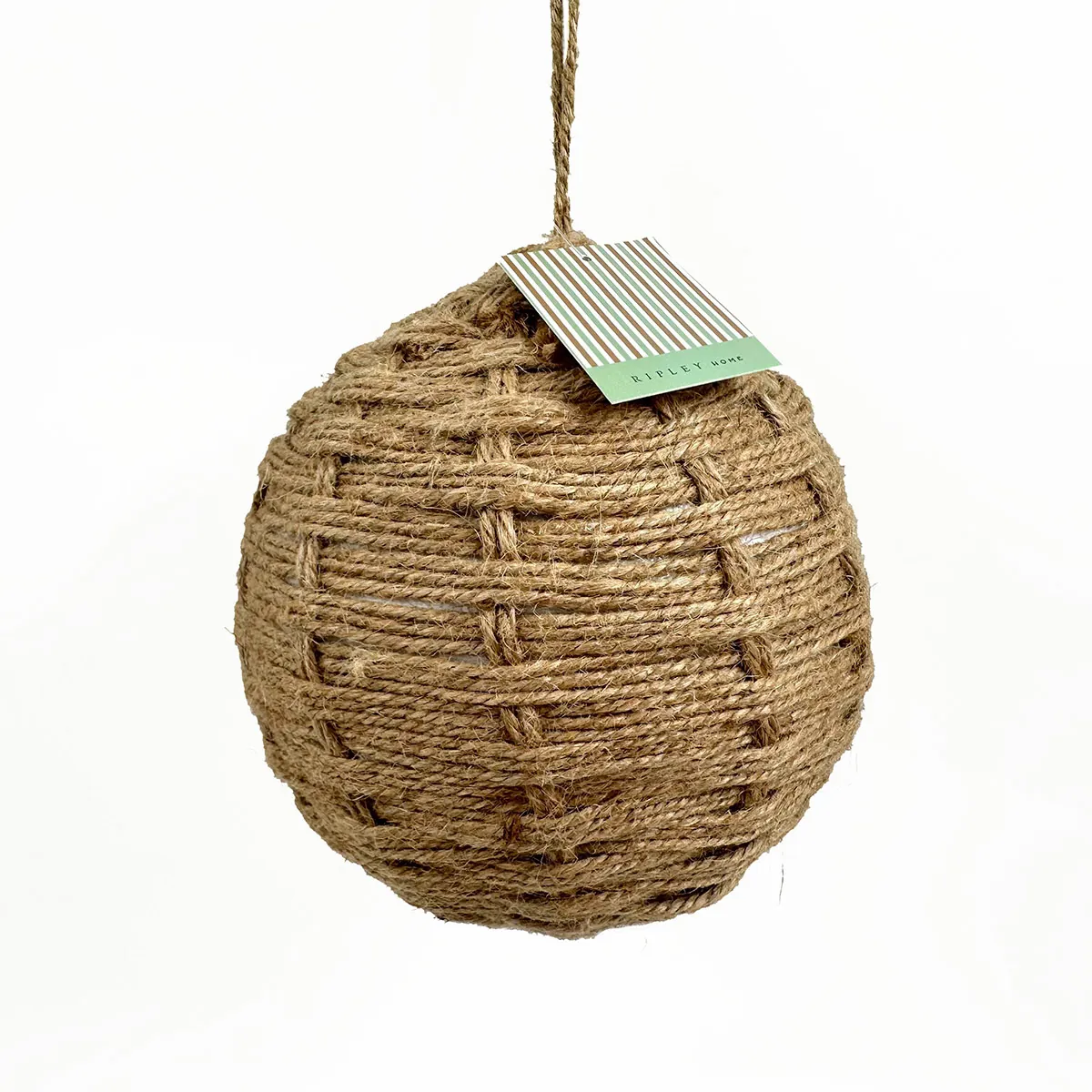 ADORNO NAVIDEÑO PARA ÁRBOL RIPLEY HOME ESFERA TEJIDO 15 CM - 1
