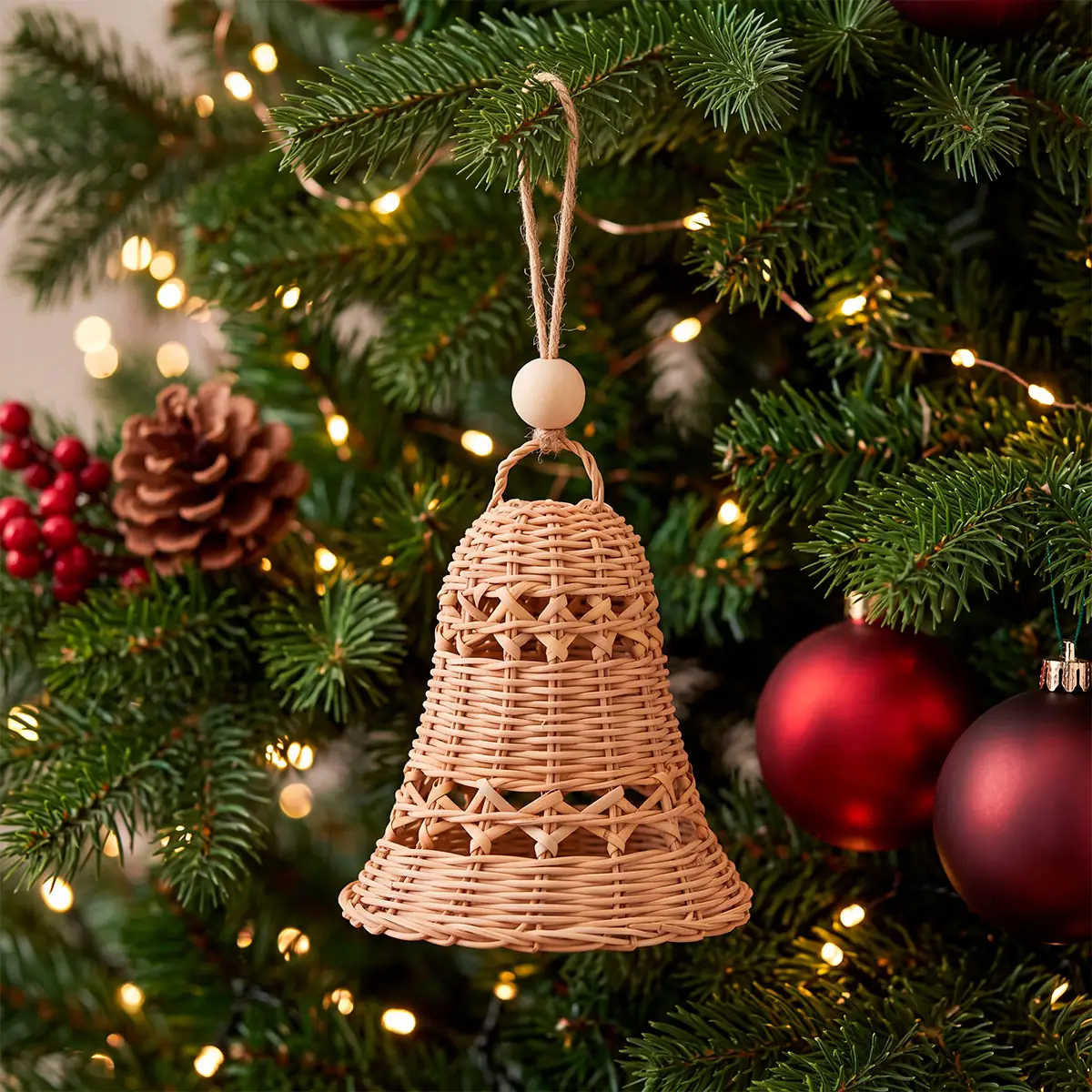 ADORNO NAVIDEÑO RIPLEY HOME CAMPANA 26 CM - 1