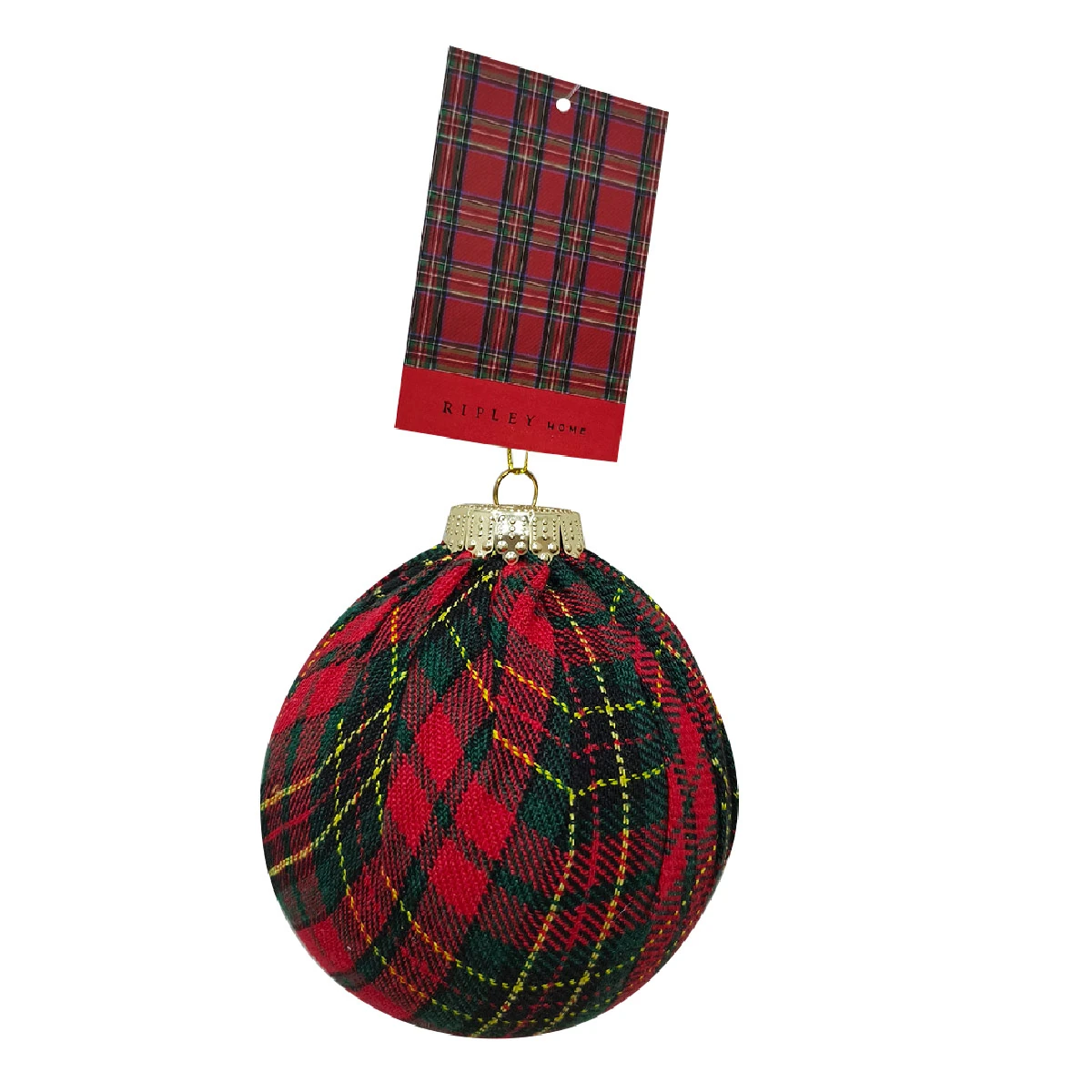 ADORNO NAVIDEÑO RIPLEY HOME TEDDY ESPFERA ESCOCES - 1