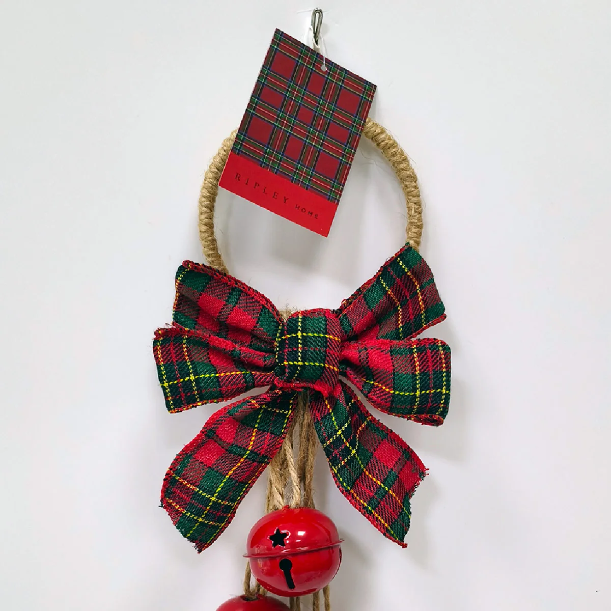 ADORNO NAVIDEÑO PARA ÁRBOL RIPLEY HOME ESCOCES 5 CASCABELES 40 CM - 2