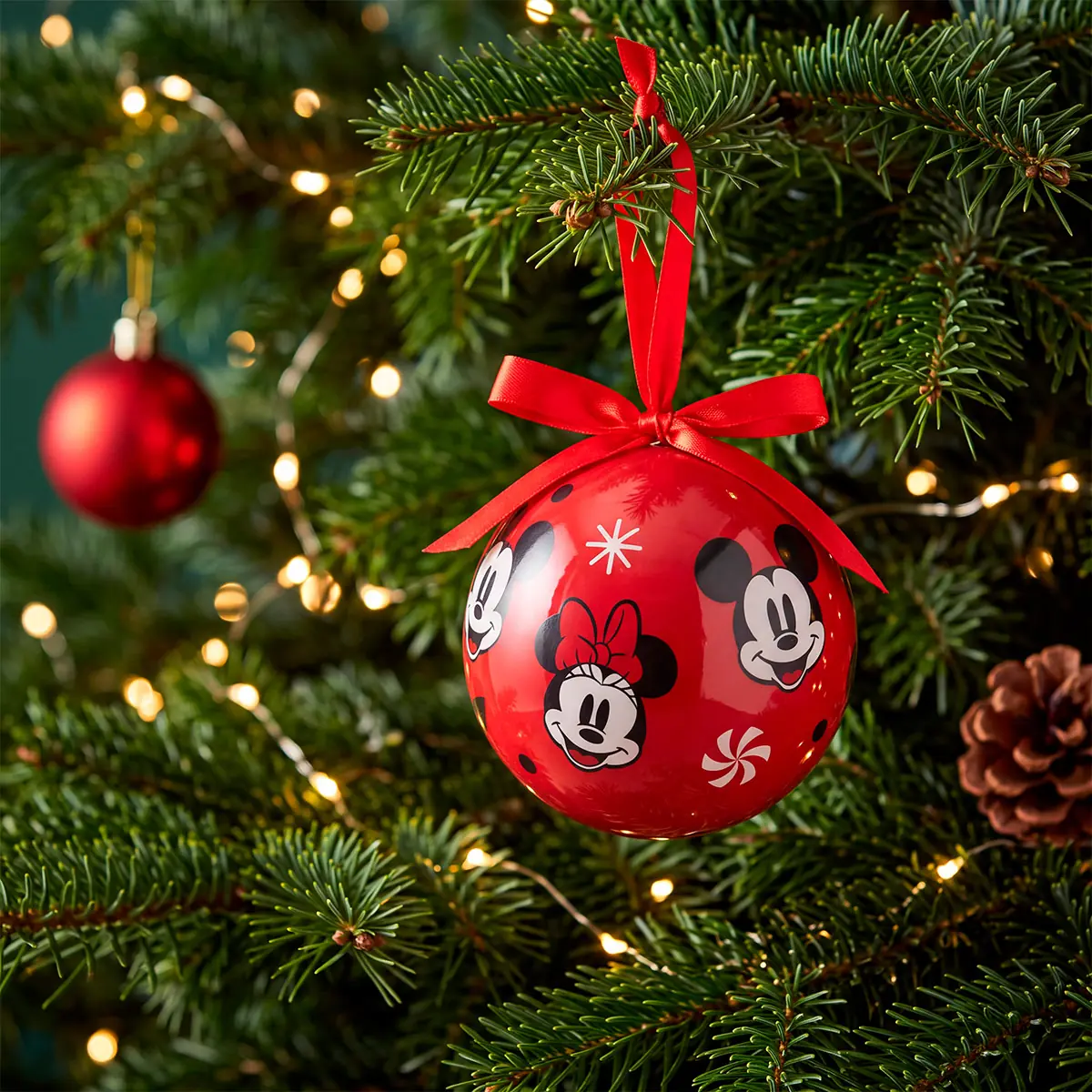 ADORNO NAVIDEÑO PARA ÁRBOL DISNEY M&M 10 CM - 1