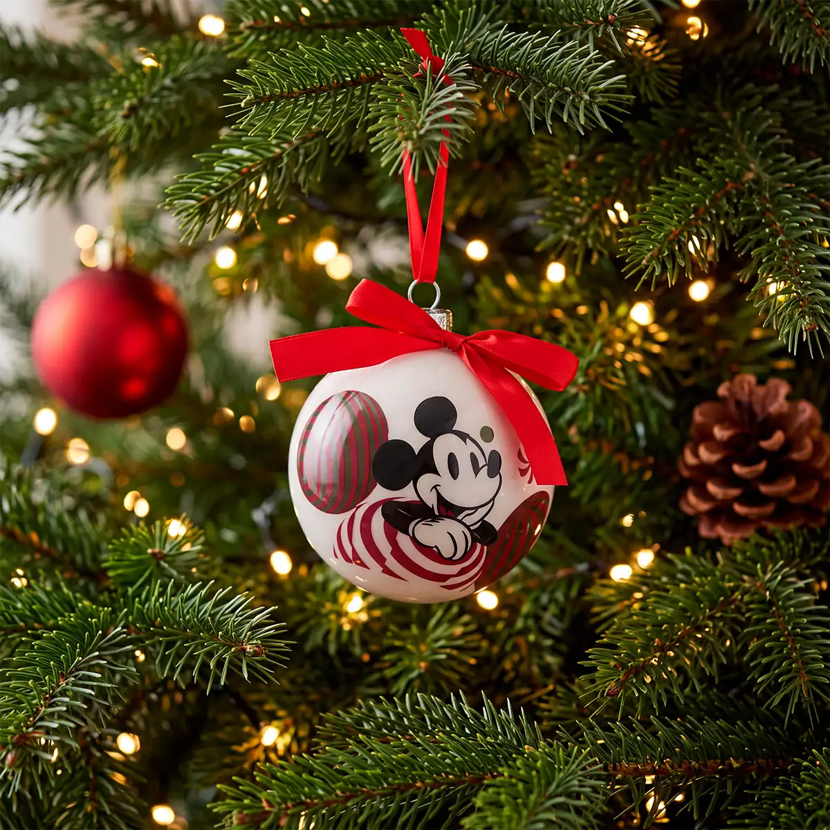 ADORNO NAVIDEÑO PARA ÁRBOL DISNEY MICKEY 10 CM - 1