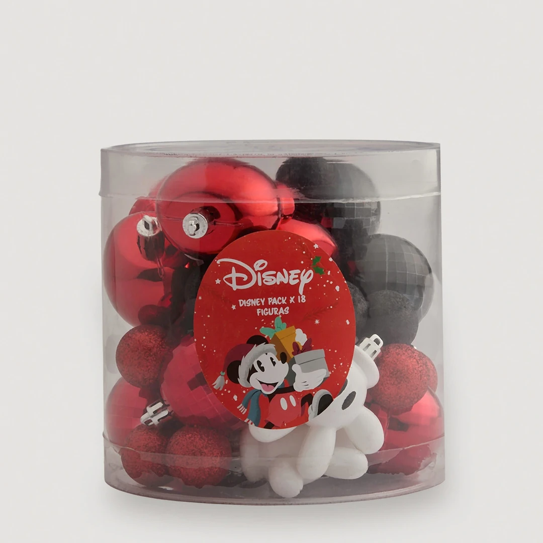 PACK X18 ADORNOS PARA ÁRBOL DISNEY FIGURAS - 6