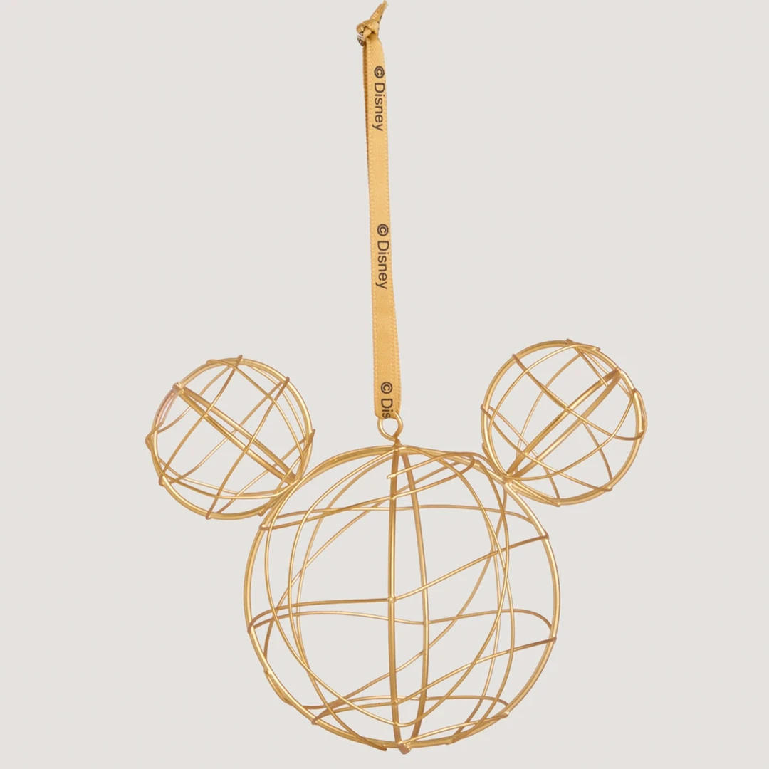 ADORNO NAVIDEÑO PARA ÁRBOL DISNEY CARA METAL 13.5 CM - 2